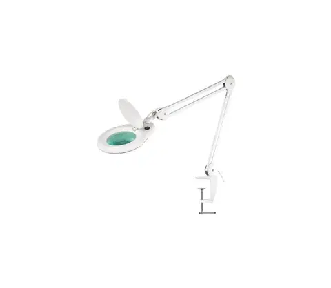 Lampy Geti LED Stolná lampa s lupou LED/9W/230V biela 06650781