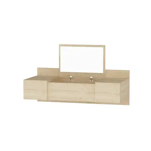 Konferenčné stolíky Kozmetický stôl Zakkum Sapphire Oak