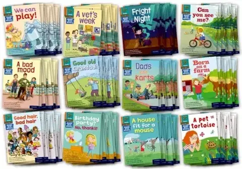 Príprava do školy, pracovné zošity Read Write Inc. Phonics Book Bag Books: Orange Set 4 Book Bag Books (Pack of 120) - Adrian Bradbury,Karra McFarlane