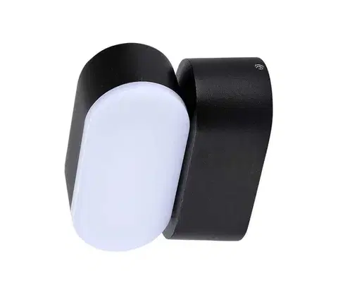 LED osvetlenie  LED Vonkajšia flexibilná nástenné svietidlo LED/5W/230V 4000K IP65 čierna 218289