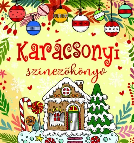 Pre deti a mládež - ostatné Karácsonyi színezőkönyv