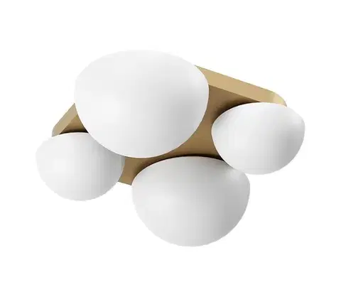 Svietidlá Redo 01-4332 - LED stropné svietidlo LUMIEN 4xLED/26W/230V 2700/3000K CRI90 zlaté 01-4332