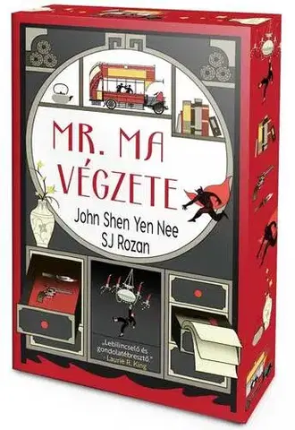 Detektívky, trilery, horory Mr. Ma végzete - Éldekorált kiadás - John Shen Yen Nee,SJ Rozan