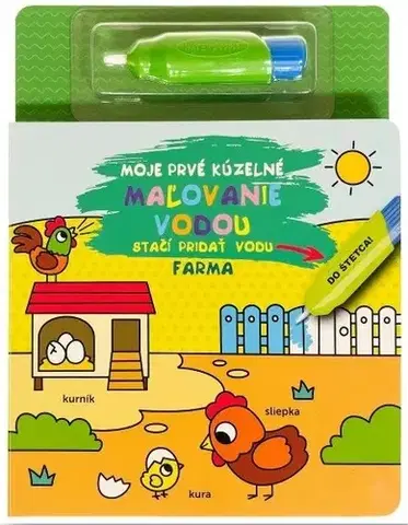 Pre deti a mládež - ostatné Moje prvé kúzelné maľovanie vodou - Farma