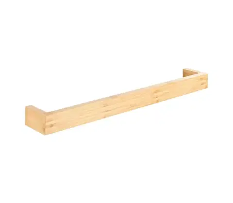 Svietidlá WENKO 24742100 - Držiak na uteráky BAMBUSA 60x9 cm hnedý 24742100