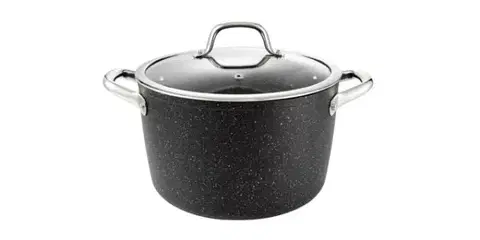Hrnce Kinekus Hrniec PRESIDENT Stone s pokrievk. 24cm, 6L