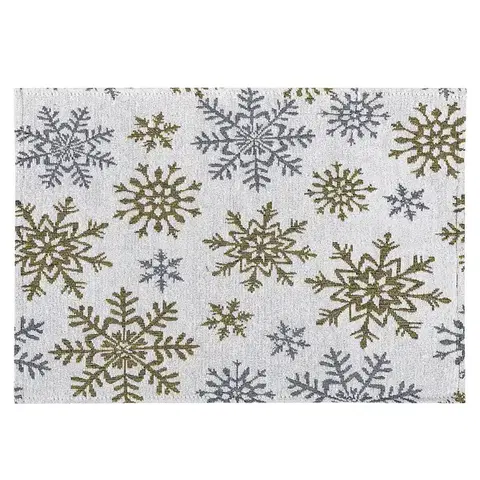 Prestieranie Dakls Prestieranie Snowflakes biela, 33 x 48 cm