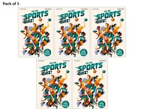 Príprava do školy, pracovné zošity Read Write Inc. Fresh Start Readers: Book 5: The Big Sports Quiz! & Cool Hacks - Pack of 5 - Jilly Hunt
