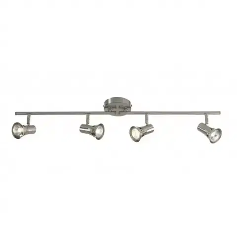 Lampy do obývačky Luster GU1058-4TU Saténový chróm LS4