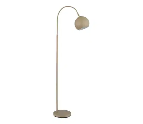 Lampy Globo 24779S - Stojacia lampa BENNO 1xE27/60W/230V béžová 24779S