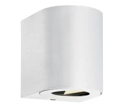 Svietidlá Nordlux - LED vonkajšie nástenné svietidlo CANTO 2×LED/6W/230V IP44 biela 49701001
