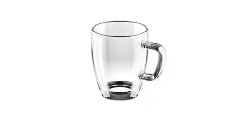 Hrnčeky a šálky Kinekus Hrnček sklo CREMA 400ml