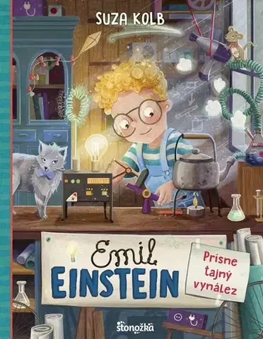 Dobrodružstvo, napätie, western Emil Einstein 1: Prísne tajný vynález - Suza Kolbová,Anja Grote,Denisa Stareková