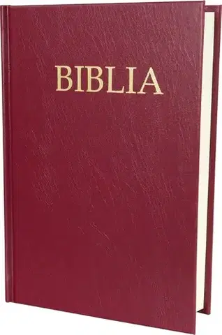 Biblie, biblistika Biblia, evanjelický preklad, 2024, bordová
