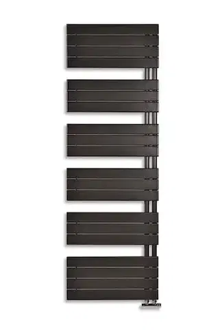 Radiátory do kúpeľne SIKO - Radiátor kombinovaný Anima Oliver 93x45 cm antracit SIKODHR5001000A SIKODHR5001000A