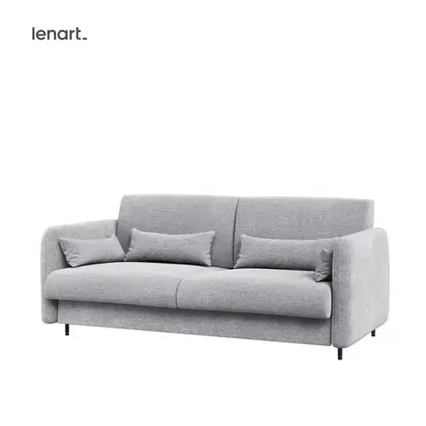 Pohovky Dig-net nábytok Pohovka Lenart BED CONCEPT BC-18 / 140 | sivá