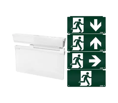 Svietidlá  B.V.  - LED Núdzové svietidlo EMERGENCY EXIT LED/3,6W/230V 6500K 500mAh B10502Z0Q