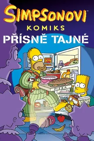 Komiksy Simpsonovi - Přísně tajné! - Matt Groening