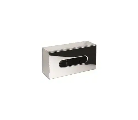 Svietidlá BEMETA Zásobník na vreckovky 25x13 cm nerezový/strieborný 102303021