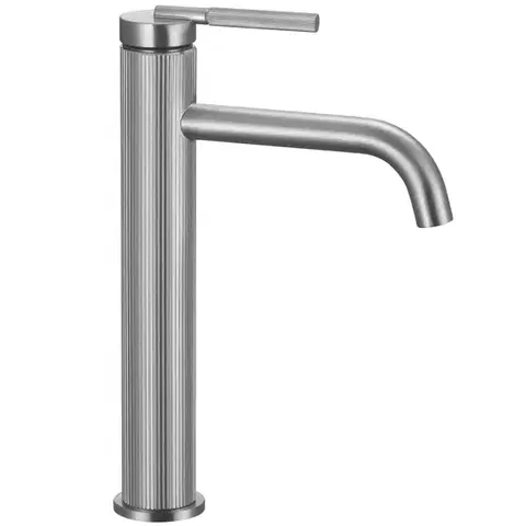 Kúpeľňové batérie REA - Umývadlová batéria Argon Brush Nickel vysoká REA-B6450
