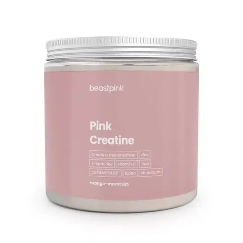 Kreatín Monohydrát GymBeam Pink Creatine mango marakuja