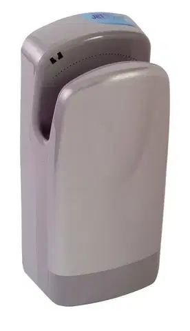 Doplnky do kúpeľne SAPHO - TORNADO JET bezdotykový tryskový sušič rúk 220-240 V, 1750 W, 300x650x230 strieborná mat 9836