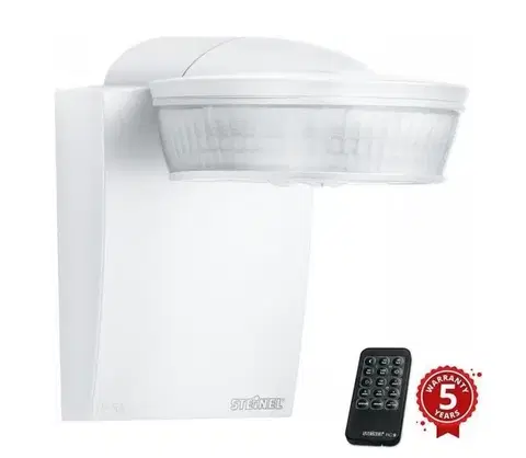Svietidlá Steinel 059576 - Senzor pohybu SensIQ IP54 biela + diaľkové ovládanie 059576
