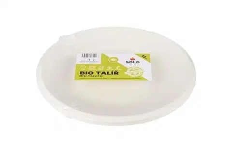 Taniere Kinekus Tanier okrúhly 21cm jednorazový BIO, balenie 12ks