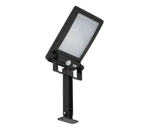 LED osvetlenie  LED solárny reflektor so senzorom ADIK LED/1,2W/3,7V 1200 mAh 6500K IP44 EKO0615