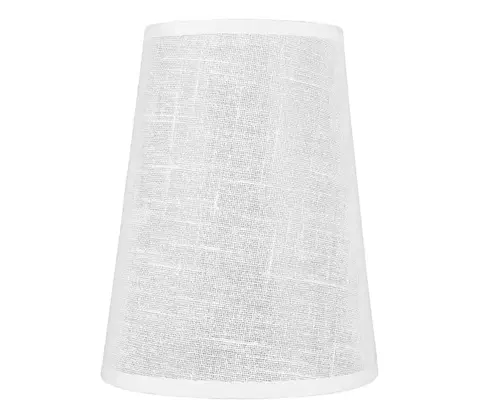 Lampy  Náhradné tienidlo ANTONIO E14 150x120 mm biela ABAŻUR ANTONIO 1 BIAŁY