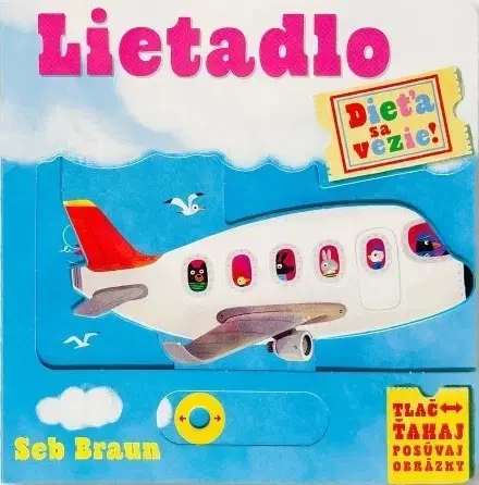 Leporelá, krabičky, puzzle knihy Dieťa sa vezie! Lietadlo - Ruth Symons