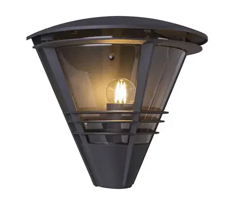 Svietidlá Globo 32093A - Vonkajšie nástenné svietidlo SALLA 1xE27/60W/230V IP44 32093A