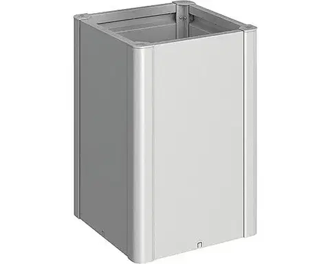 Truhlíky Biohort Hrantík BIOHORT Belvedere 54,7 x 54,7 x 77 cm (strieborná metalíza)