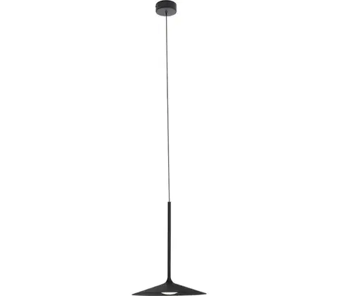 Svietidlá MAXLIGHT P0456 - LED Luster na lanku HANA LED/6W/230V pr. 17,5 cm čierna P0456
