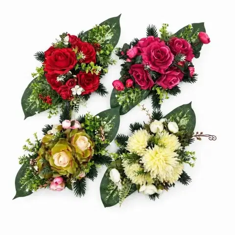 Kvety Kinekus Ikebana náhrobná 25cm plast, SVK