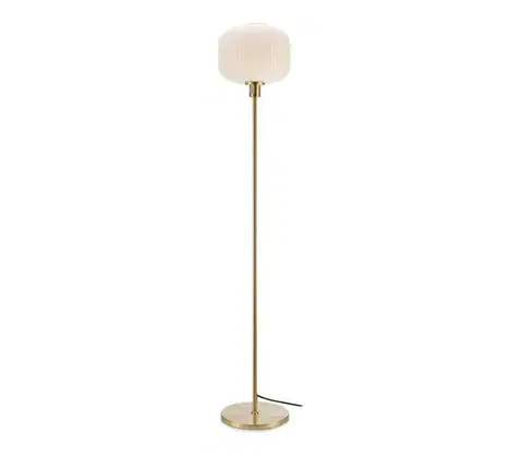 Lampy Markslöjd 108054 - Stojacia lampa SOBER 1xE27/40W/230V mosadz 108054