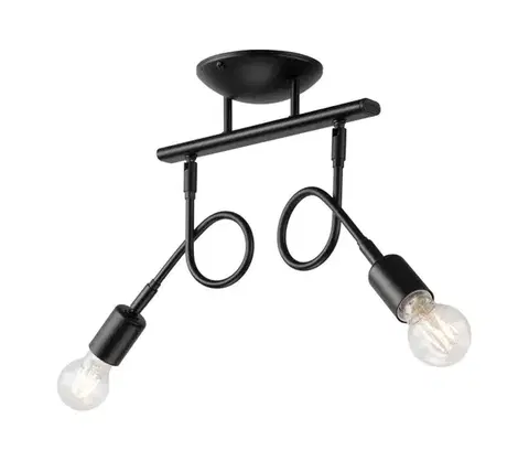 Svietidlá  Prisadený luster HARRY 2xE27/60W/230V LM 2.100 CZAR