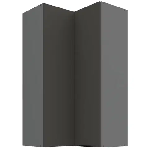 Kuchynské skrinky visiace Kuchynská skrinka Aria-Gr/Ant Anti Fingerprint 60x60 Gn-108 2f (90°)