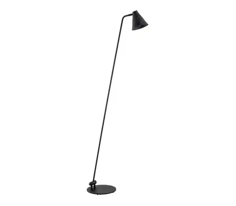 Lampy Argon 8003 - Stojacia lampa AVALONE 1xE27/15W/230V čierna 8003