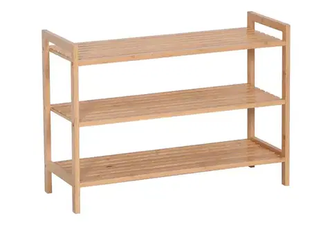Botníky KONDELA Kreno botník bambus