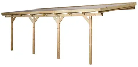 Záhrada Drevená záhradná pergola 671 Weka