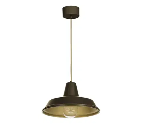 Svietidlá  Luster na lanku CLASS 1xE27/15W/230V mosadz 4046