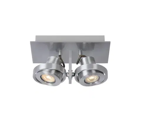 Svietidlá Lucide 17906/10/12 - LED bodové svietidlo LANDA 2xGU10/4,5W/230V chróm 17906/10/12