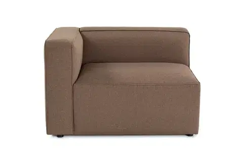 Kreslá Kreslo / Jednomiestna pohovka Mora XL 1L - Brown