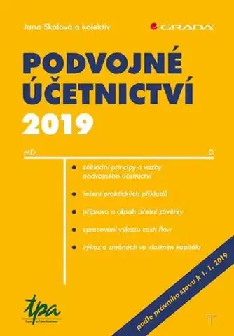 Dane, účtovníctvo Podvojné účetnictví 2019 - Jana Skálová