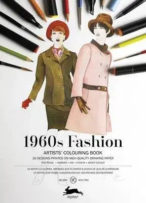 Umenie - ostatné 1960s Fashion Coloring book - Roojen van Pepin