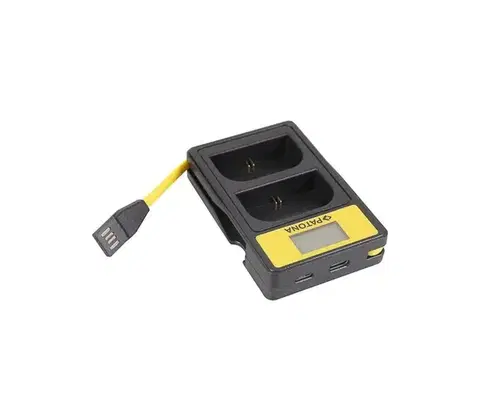 Predlžovacie káble PATONA - Nabíjačka Dual Fuji NP-W126 s LCD,USB PT141645