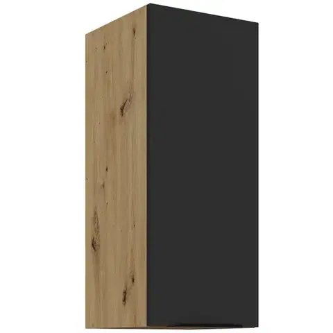 Kuchynské skrinky visiace Kuchynská skrinka Aria-Bl/Ar Anti Fingerprint 30g-72 1f