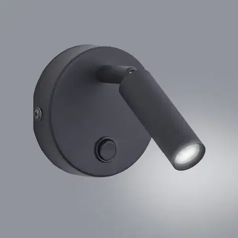 Moderné lampy do obývačky Nástenné bodové svietidlo Enzo 4237 Black K1