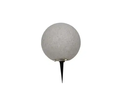 Záhradné lampy  Vonkajšia lampa KULA 1xE27/60W/230V, priemer 30 cm, IP44, sivá SKU046214